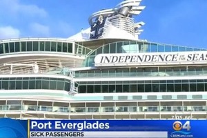 加勒比遊輪遇腸胃病毒 三百多乘客集體感染。（圖源：互聯網）