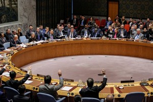 安理會各成員一致投下贊成票。（圖源：AFP/Getty Images）