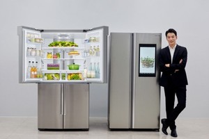 三星電子冰箱。（圖源：韓聯社）