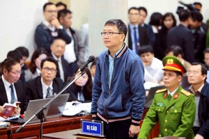 被告鄭春清出庭。（圖源：越通社）