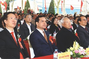 中央宣教部長武文賞出席儀式。