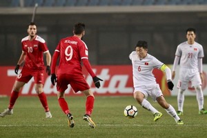 越南-敘利亞 比賽一瞥。