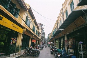 河內老街區一瞥。（）圖源互聯網：