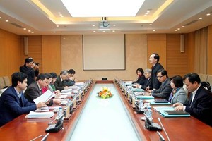 圖為會議現場一瞥。（圖源：建設報）