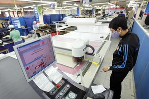 紡織品成衣是越南的主力出口商品之一。