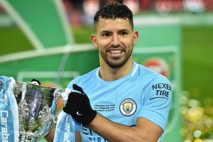 阿圭羅。（圖源：AFP）