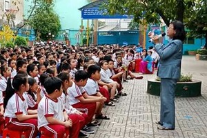 小學生防範被綁架座談會