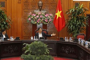 政府副總理武德膽主持文體機關例會並發表指導意見。（圖源：文牒）