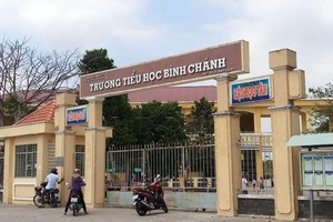 圖為發生學生家長逼使女教師下跪道歉事件的平政小學校。（圖源：PLO）