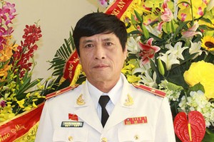 原高新技術罪犯防治警察局(C50)局長阮清化被起訴。（圖源：人民公安報）