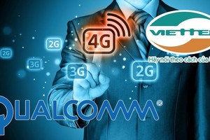 美國高通公司與我國軍隊工業暨通信集團旗下的M1通信公司公佈了有關兩單位簽署3G與4G/LTE版權使用協議內容。（示意圖源：Viettel）