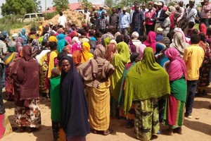 肯尼亞紅十字會難民營的埃塞俄比亞難民。 （圖源：KenyaRedCross）