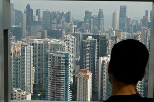 新加坡一個私人住宅公寓區。（示意圖源：路透社）