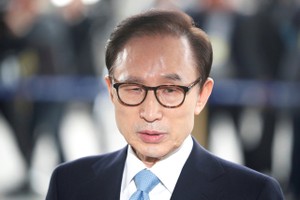 韓國前總統李明博。（圖源：路透社）