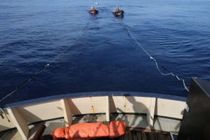 救援難民船隻。（圖源：互聯網）