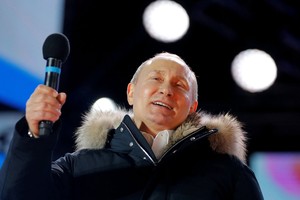 普京在此次俄羅斯大選中大获全勝（圖源：VCG）