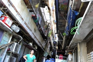 現今還有不少殘舊公寓正潛伏火警隱患。