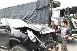 某一起交通事故現場。（圖源：公律）