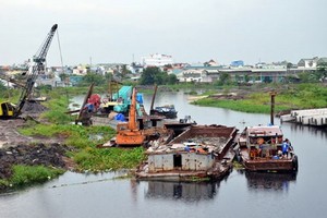 參良-濱桔-水漲涌流域環境整飭項目。