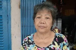 剛出院回家的陳秀珍正準備去售賣彩票。