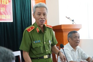 市公安廳副廳長潘英明少將對新富郡公安全體領導與公安戰士的責任感，執行任務中體現的傑出本領予以高度評價。