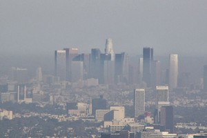洛杉磯仍是全美臭氧污染最嚴重的城市。（圖源：互聯網）