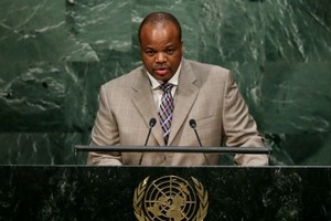 史瓦濟蘭國王恩史瓦帝三世20日宣佈，將斯威士蘭（Swaziland）國名更改為Kingdom of eSwatini，意思為“在斯威士蘭人土地上的王國”。（圖源：歐新社）