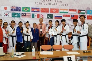 越南跆拳道隊獲8金2銀1銅。