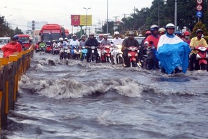 本月內將開展施工59個迫切防淹工程項目，年內取締7處水淹。（示意圖源：互聯網）