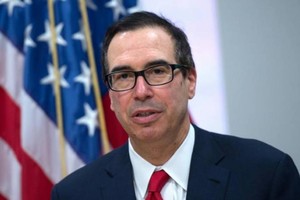 美國財政部長姆努欽。（圖源：AFP）