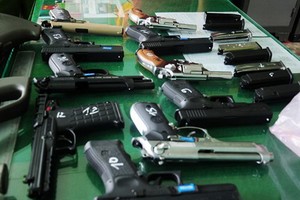 阮明戰多次盜竊販賣槍枝。（示意圖源：互聯網）