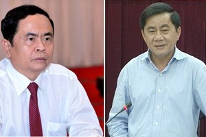 左起：陳清敏同志、陳錦秀同志。