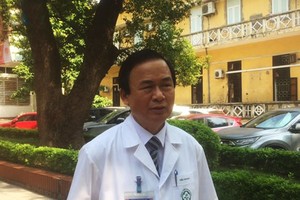 圖為越南心臟協會主席阮麟越教授。（圖源：VOV）