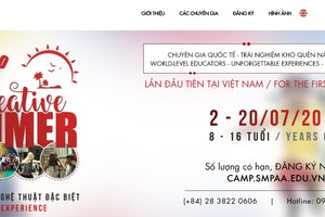 韓國音樂與藝術表演學院(SMPAA，第三郡巴斯德街214號)將從7月2至20日開辦“音樂藝術創意夏令營”。（圖源：網站截圖）