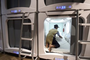 “睡艙”式酒店。（圖源：Getty Images）