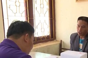 被捕的嫌犯瓦阿波（又名瓦縮妥）。（圖源：山羅公安提供）