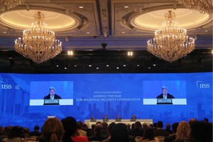 第17屆香格里拉對話會3日下午在新加坡閉幕。（圖源：視覺中國）