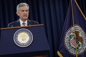 6月13日，在美國首都華盛頓，美國聯邦儲備委員會主席鮑威爾出席新聞發佈會。（圖源：路透社）