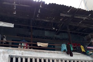 農阿南和他的房子。