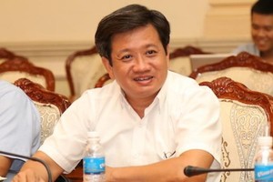 圖為第一郡人委會副主席段玉海。（圖源：越華）