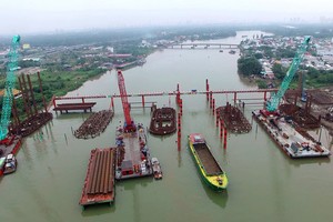 10萬億元治水項目將於2019年底完成。（圖源：黎軍）