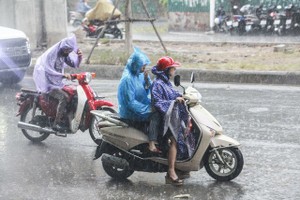 北部各省昨(8)日繼續降雨、中雨，個別地區出現大雨及分散性雷暴雨。（示意圖源：互聯網）