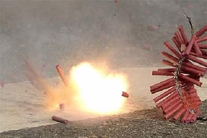 銷毀贓物引發爆炸 ４人受傷。（示意圖源：互聯網）