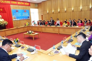 越老促進各組織合作關係。圖為會議現場一隅。（圖源：T.Vy）