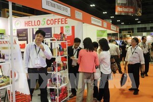 我國企業在SFFA 2018的參展攤位一瞥。（圖源：越通社）