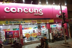 圖為寶貝與玩具城連鎖店某分店門面一瞥。（示意圖源：互聯網）