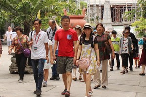 來自亞洲地區的遊客佔遊客總數的77% 。（示意圖源：互聯網）