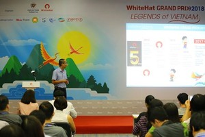 組辦單位代表人介紹比賽規則及相關資訊。