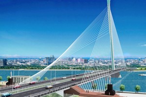 桔萊橋效果圖。（圖源：互聯網）