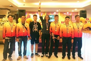 仁義堂賽團奪獎榮歸。